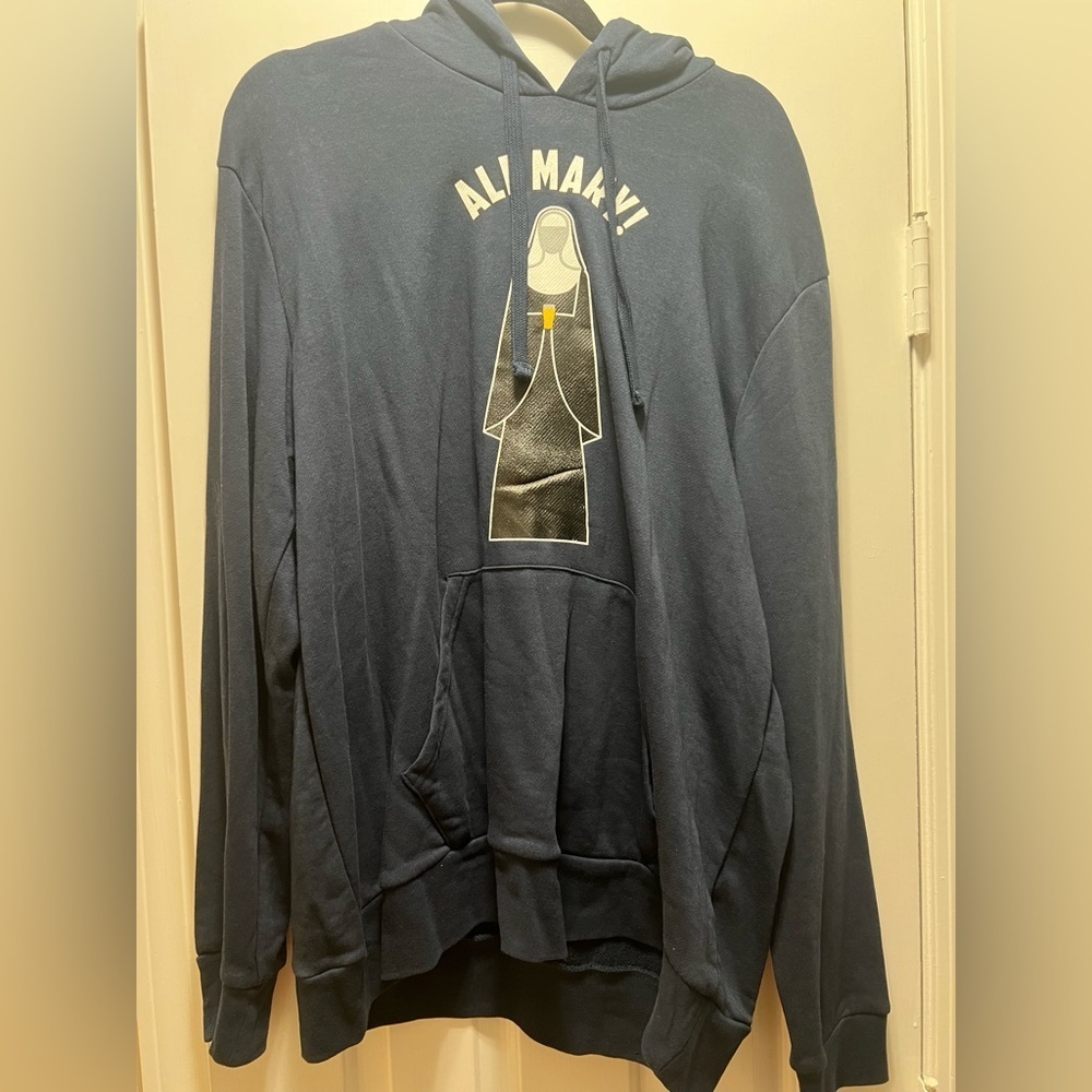 Ale Mary Brewery Navy Blue Hoodie for Men NWOT Alternative Hoodie